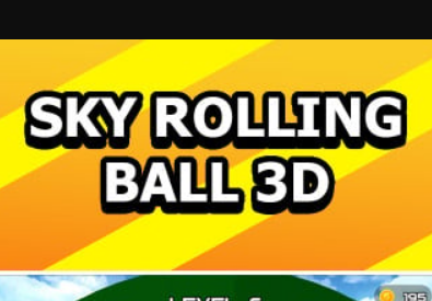 Spel Sky Stunts Rolling Ball 3D aanlyn