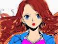 Spel Anime inkleurboek  aanlyn