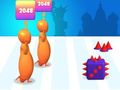 Spel Kubus Run 2048 aanlyn