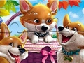 Spel Legkaart: Snaakse Corgis  aanlyn