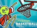 Spel Stickman basketbal  aanlyn