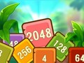 Spel Tropiese blokkies 2048  aanlyn