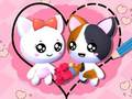 Spel Love Cat Draw legkaart  aanlyn
