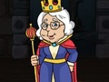 Spel Bejaarde koningin-redding  aanlyn