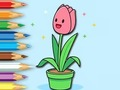 Spel Inkleurboek: 'n Bos Tulpe  aanlyn