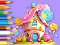 Spel Inkleurboek: Lollipop House  aanlyn