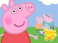 Spel Legkaart: Peppa Met Familie  aanlyn
