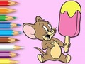 Spel Inkleurboek: Roomys Jerry  aanlyn