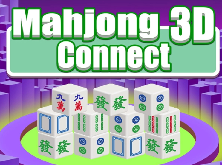 Spel Mahjong-verbinding 3D  aanlyn