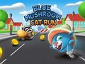 Spel Blou Mushroom Cat Run  aanlyn