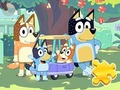 Spel Legkaart: Bluey Family  aanlyn