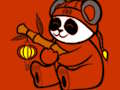 Spel Oulike Panda-kleursel  aanlyn