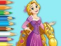 Spel Inkleurboek: Prinses Raponsie  aanlyn