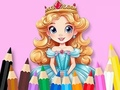 Spel Inkleurboek: Blommeprinses  aanlyn