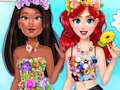 Spel Prinses Flower Fashion Look  aanlyn