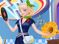 Spel Girly 1970's Mode  aanlyn