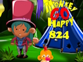Spel Monkey Go Happy Stage 824 aanlyn