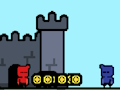 Spel Rooi en Blou Castlewars  aanlyn