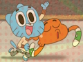 Spel Die wonderlike wêreld van Gumball gaan lank!  aanlyn