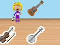 Spel Wêreld van Alice Shapes van musiekinstrumente  aanlyn