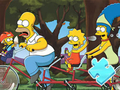 Spel Legkaart: Simpson Family Riding  aanlyn