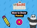 Spel Hoe om Panda te teken  aanlyn