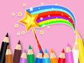 Spel Inkleurboek: Magic Stick  aanlyn
