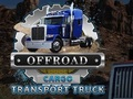Spel Offroad Vrag Vervoer Trok  aanlyn