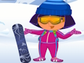 Spel Dora Ski Winter DressUp aanlyn