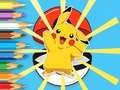 Spel Inkleurboek: Poke Ball  aanlyn
