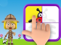 Spel World of Alice Animals legkaart  aanlyn