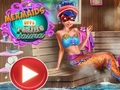 Spel Meerminne BFF's Reallife Sauna  aanlyn