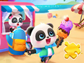 Spel Legkaart: Baby Panda Roomys Motor  aanlyn