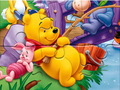 Spel Legkaart: Winnie Fishing  aanlyn
