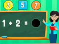 Spel Kindervasvra: Kom ons leer 'n paar wiskundevergelykings 2  aanlyn