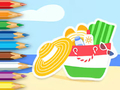 Spel Inkleurboek: Summer Beach Gear  aanlyn