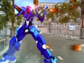 Spel US Police Robot Transform: Robot-vegspeletjies  aanlyn