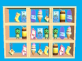 Spel Goedere Sorteer 3D  aanlyn