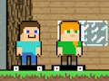 Spel Alex en Steve gaan skate  aanlyn
