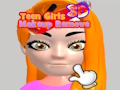 Spel Tienermeisies grimering Verwyder 3D  aanlyn
