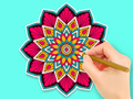 Spel Inkleurboek: Mazy Flower  aanlyn