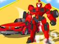 Spel Robot Transform Race aanlyn