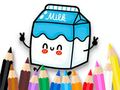 Spel Inkleurboek: Melk  aanlyn