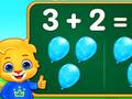 Spel Kindervasvra: Kom ons leer 'n paar wiskundige vergelykings 3  aanlyn