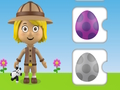 Spel Wêreld van Alice Dino-kleure  aanlyn