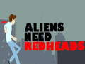 Spel Aliens het rooikoppe nodig  aanlyn
