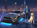 Spel Mustang City Bestuurder  aanlyn