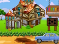Spel Moderne Blou Car Escape  aanlyn
