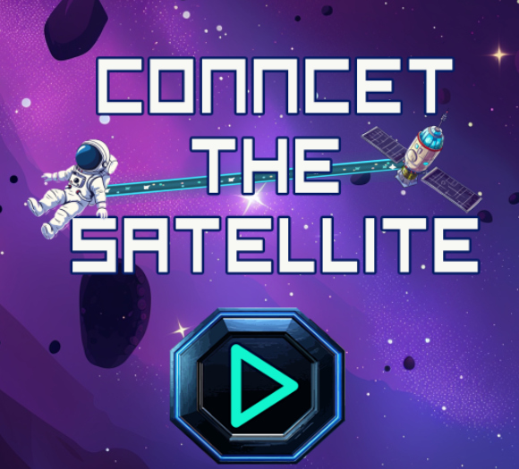 Spel Koppel die satelliet  aanlyn