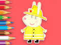Spel Inkleurboek: Konynbrandweerman  aanlyn